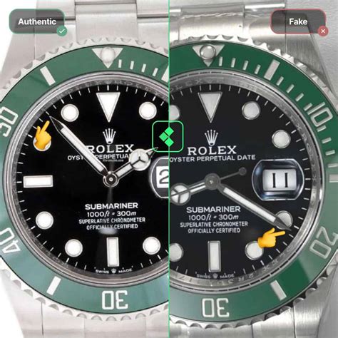 rolex with shorter hands fake|how to identify a rolex.